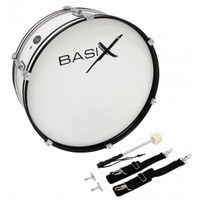 BASIX Marching bass drum 22"x7"