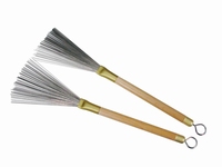 SONORUS Brushes, wooden handles, metal bristles, retractable