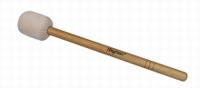 HAYMAN bassdrumbeater (1pc), 75mm cloth core, oak shaft
