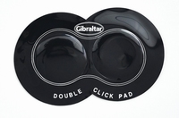 GIBRALTAR Mylar beater pad with metal edge for double pedal