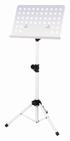 GEWA Music stand 48x35 - ABS connection - tube joint - white