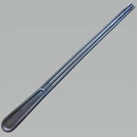 LIVERPOOL Tamborim beater, flat, 3 rods
