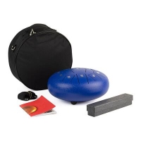 HAYMAN steel tongue drum 10" blue