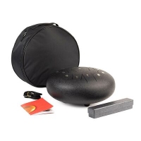 HAYMAN steel tongue drum 12" black