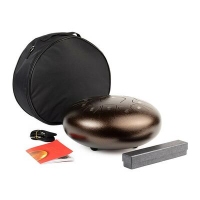 HAYMAN steel tongue drum 12" brown