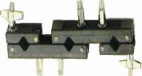 SONORUS 3-way multi clamp - black