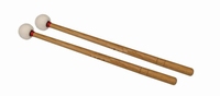 HAYMAN timpani mallets 38mm medium wool head, oak shaft
