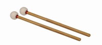 HAYMAN timpani mallets 32mm soft wool head, oak shaft