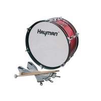 HAYMAN Junior marching bassdrum 18"x7" (45x18cm)