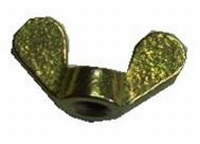 Papillon - vleugelmoer M6 - Messing/Laiton