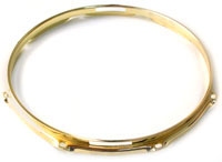 SONORUS Dyna hoop 2,4mm - 12" - gold chrome - 8 ears SNARE
