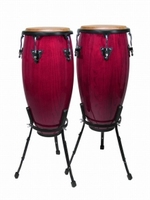HAYMAN Conga 10" + 11" with baskets - wine red