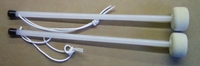 SONORUS tenorbeater (1 pair) - Ø43 x 26 nylon shaft 32cm