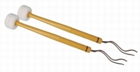 SONORUS Bassdrum mallets, felt head 60mm - wooden shaft