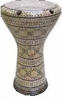 GAWHARET EL FAN Darbuka Egypt Inlay pearl