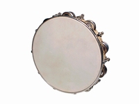 HAYMAN Tambourine wood 12" adjustable calf head - 10j