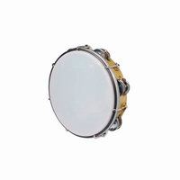 SONORUS Tambourine wood 8" adjustable plastic head - 12j
