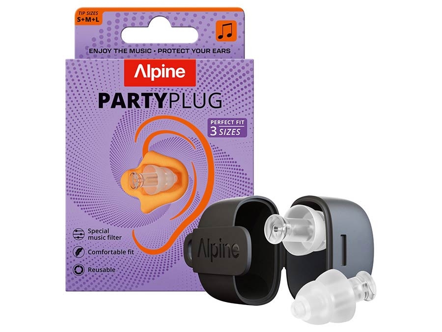 ALPINE PartyPlug earplugs - Transparant